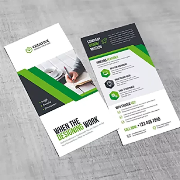 DL Size Flyer (3.6x8.5 Inch)
